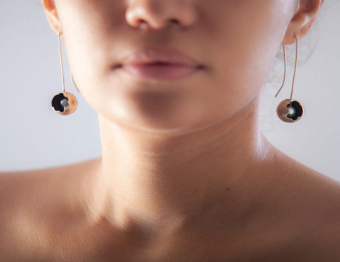 orbis silver earrings 1
